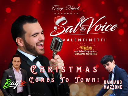 Sal "The Voice" Valentinetti with Sal Valentinetti