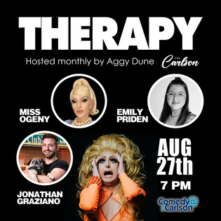 THERAPY at Comedy @ the Carlson
