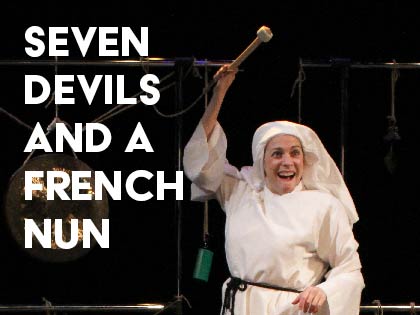 SEVEN DEVILS AND A FRENCH NUN by Carine Montbertrand