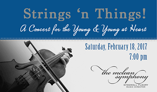 Strings 'n Things! A Concert for the Young & Young at Heart