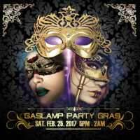 2017 Gaslamp Mardi Gras Party Hop!