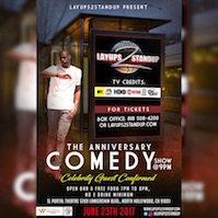 Layups2standup Anniversary Comedy Show Hosted By Comedian Juice