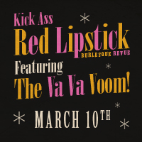 Kick Ass Red Lipstick Burlesque Revue 2018