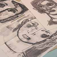 FW4S18 - Portraits and Printmaking (Gr K-8, with adult)