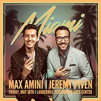 Max Amini & Jeremy Piven Live in Miami