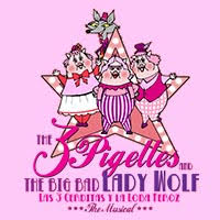 The Three Pigettes and the Big Bad Lady Wolf / Las Tres Cerditas y La Loba Feroz