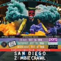 2018 San Diego Zombie Crawl Halloween