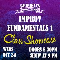 Improv Fundamentals 1 (Sept-Oct)