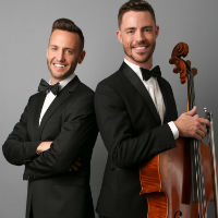 Branden and James in The Broadway Covers Project