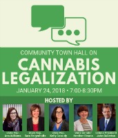 2019: Community Town Hall on Cannabis Legalization (State Representative Ann M. Williams)