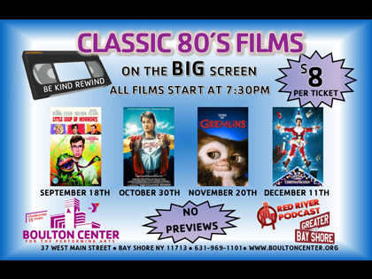 Classic 80's Films On The BIG Screen