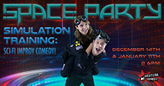 SPACE PARTY Simulation Training