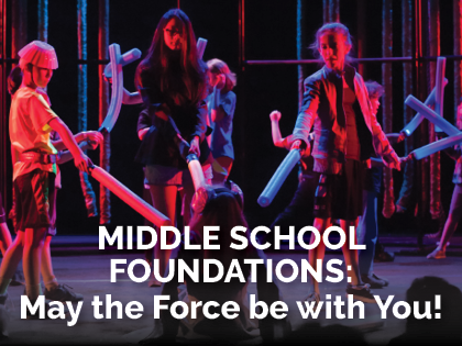Spring 2020, Middle School Class: May the Force be with you!
