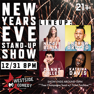 New Year's Eve Stand Up Show