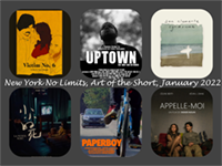 New York No Limits Film Series, Art of the Short, January 2022