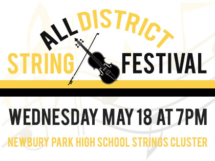 All District STRINGS Festival - May 18 Wed NP Cluster