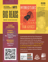 NEA Big Reads Book Discussion: Homegoing by Yaa Gyasi @ Main Library