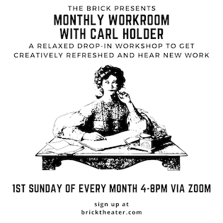 Monthly Workroom with Carl Holder