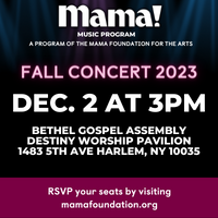 Mama Foundation's 2023 Fall Benefit Concert