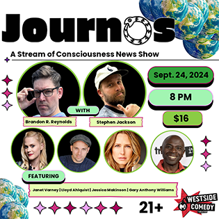 JOURNOS: A STREAM OF CONSCIOUSNESS NEW SHOW