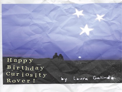 The Exponential Festival presents: “Happy Birthday, Curiosity Rover!”