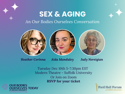 Sex and Aging: An Our Bodies Ourselves Conversation