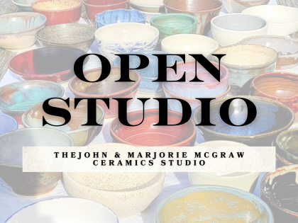 Open Studio Check-In at the McGraw.