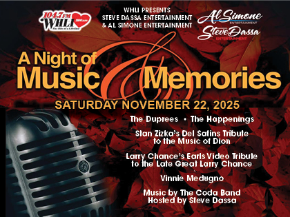 WHLI Presents A Night of Music and Memories