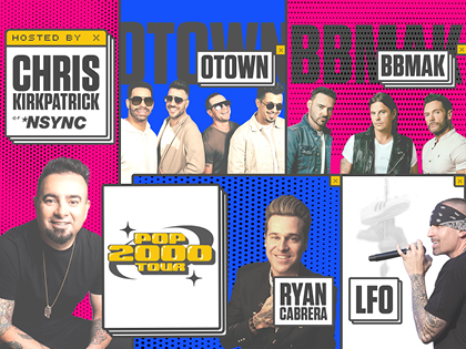 POP 2000 TOUR WITH CHRIS KIRKPATRICK OF *NSYNC, O-TOWN, BBMAK, RYAN CABRERA & LFO