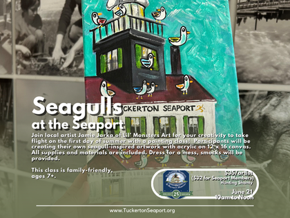 Seagulls at the Seaport