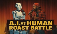 A.I. vs Human Roast Battle