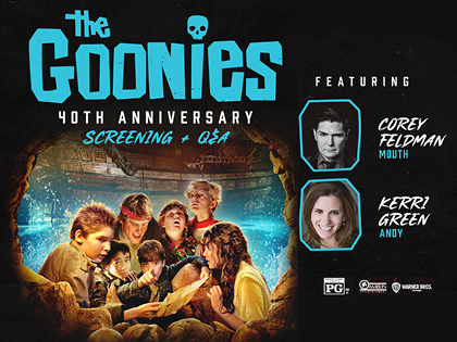 Goonies Movie Screening, Conversation and Q&A