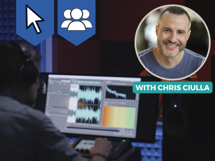 Business of Voiceover (with a final session in a recording studio): VIRTUAL & IN-STUDIO (Ages 18+)