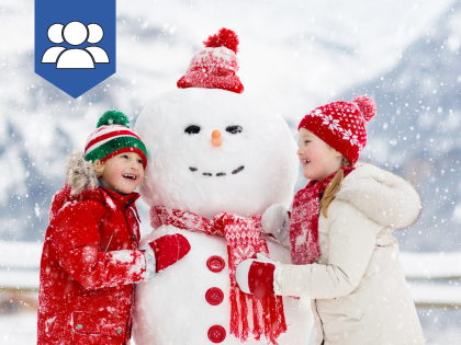 Kids Winter & Holiday Scene Workshop for Kids: IN-STUDIO (Ages 7-10)