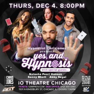 Hypnotist Chris Jones presents Yes And... Hypnosis