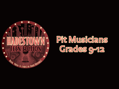 High School Pit Musicians: Star Academy - Grades 9-12