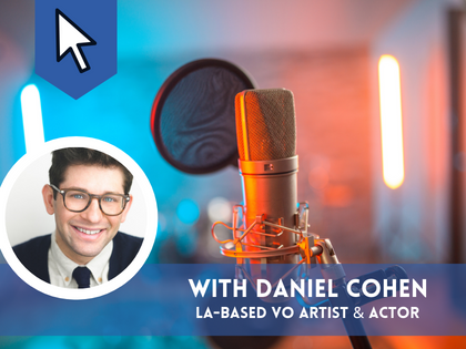 Improv to Voice Over: VIRTUAL (Ages 18+)