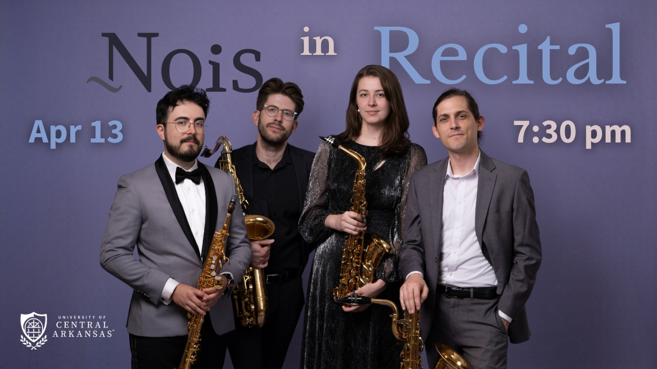 Guest Artist Recital: Nois Saxophone Quartet 4/13/26