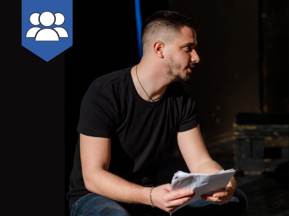 Screen Acting 103: Intermediate-Advanced Acting: IN-STUDIO (Ages 18+) NEW!