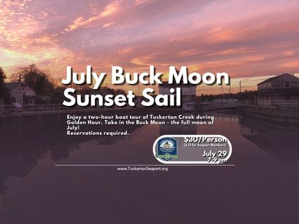 JULY 29 Sunset Sail 2026
