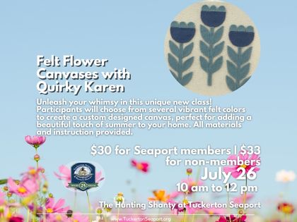 Felt Flowers with Quirky Karen