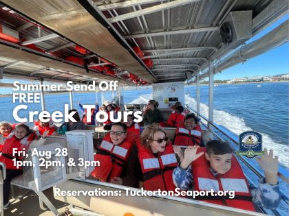 August 28 Free Creek Tours