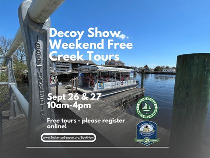 2026 Decoy Show Free Creek Tours!