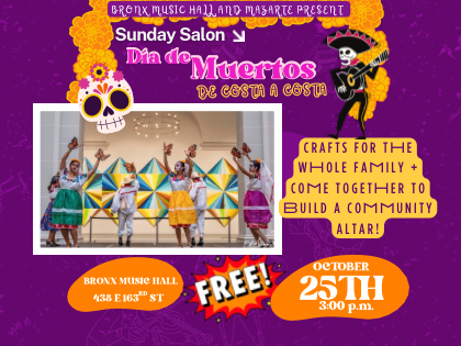 Sunday Salon: Día de muertos - De costa a costa 