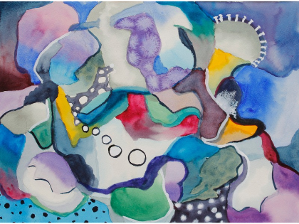 Crinkled Paper Technique for Watercolorists Workshop Fall 2026