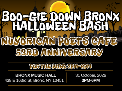 BOOgie Down Bronx Halloween Bash